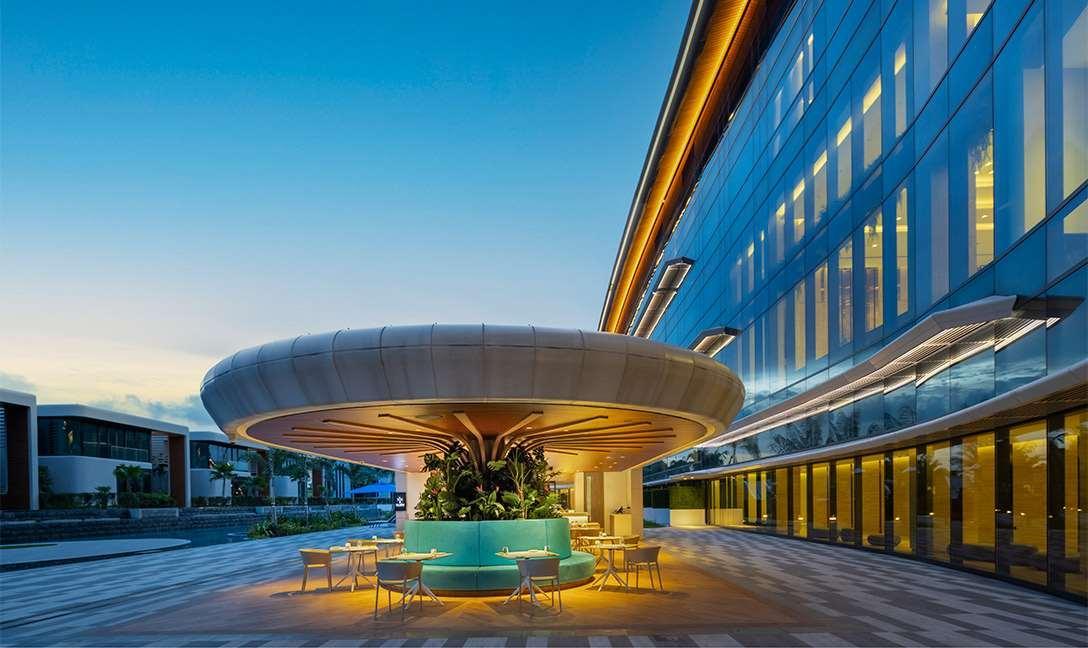 Dusit Thani Laguna سنغافورة المظهر الخارجي الصورة The "Mushroom"