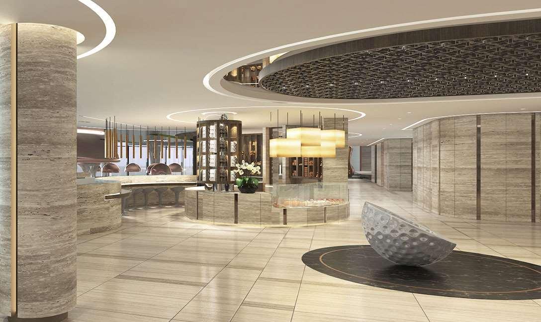 Dusit Thani Laguna سنغافورة المظهر الخارجي الصورة The lobby of the hotel