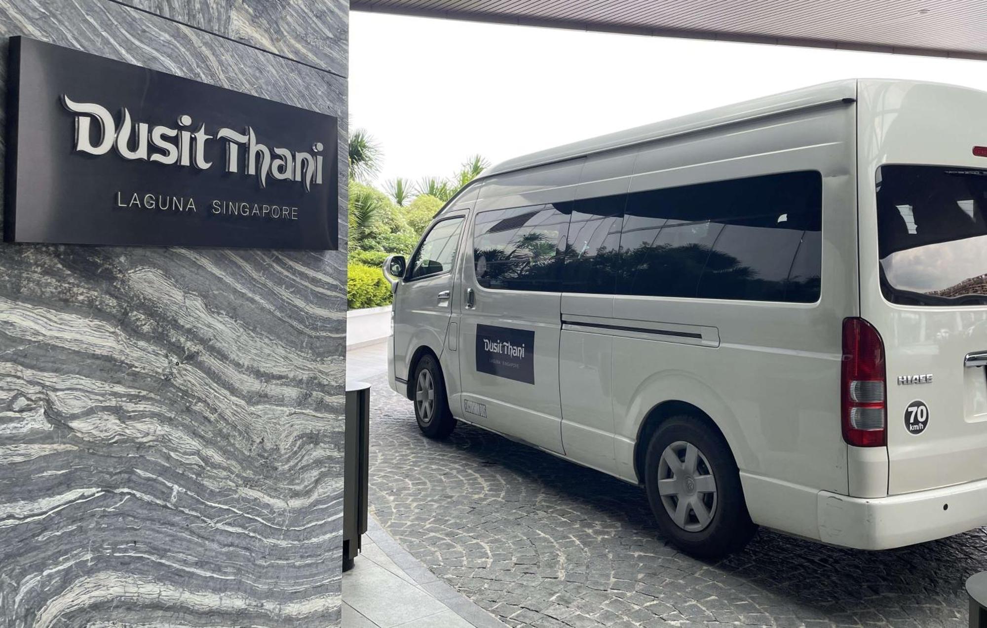 Dusit Thani Laguna سنغافورة المظهر الخارجي الصورة Shuttle Bus
